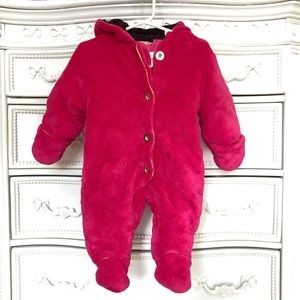 JUICY COUTURE furry bunting